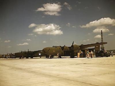 C-87 cargo Liberator (color photo) – 1942