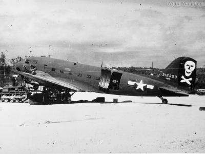 C-47B 43-16300 90th BG