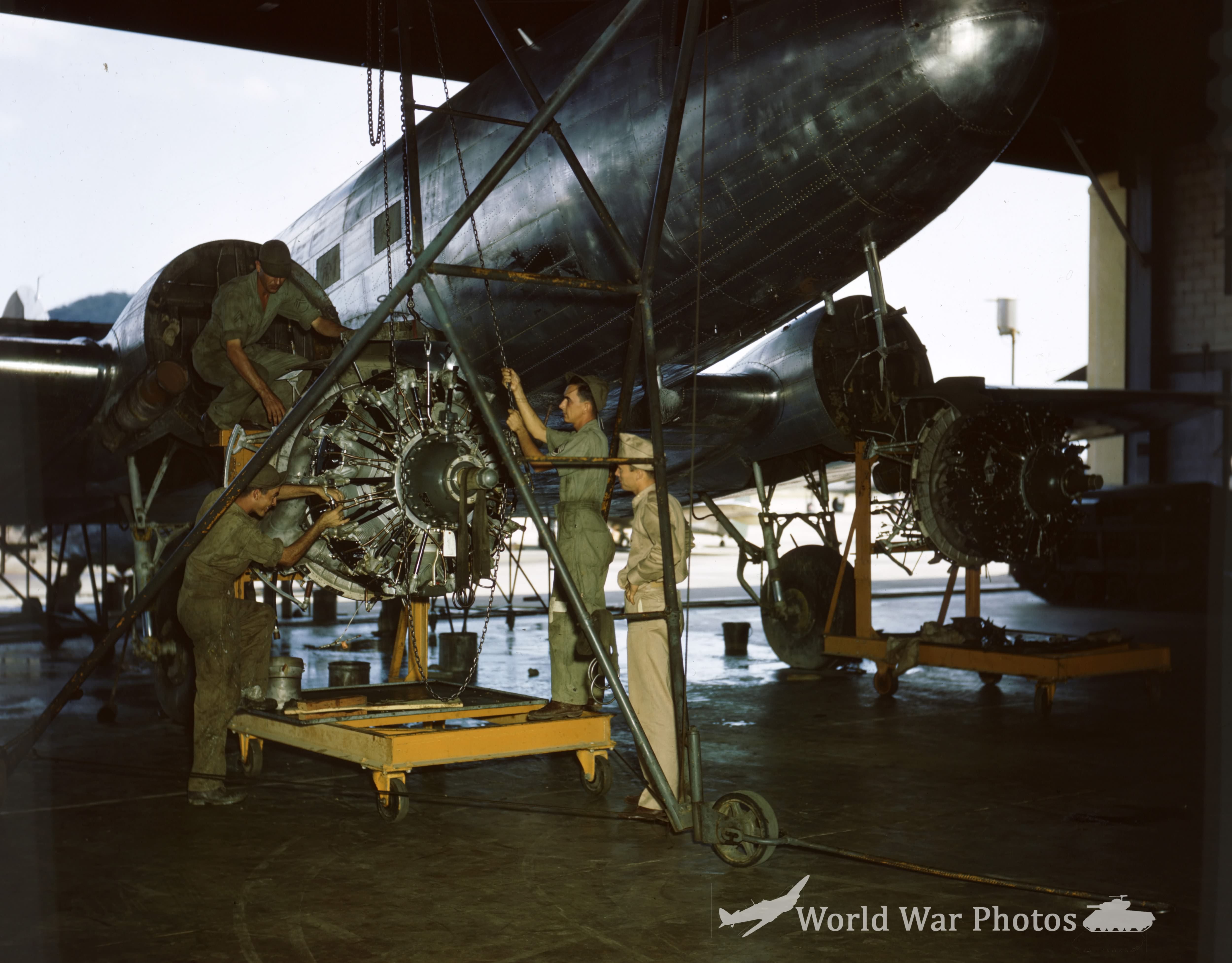 C-47 Engine Change Panama