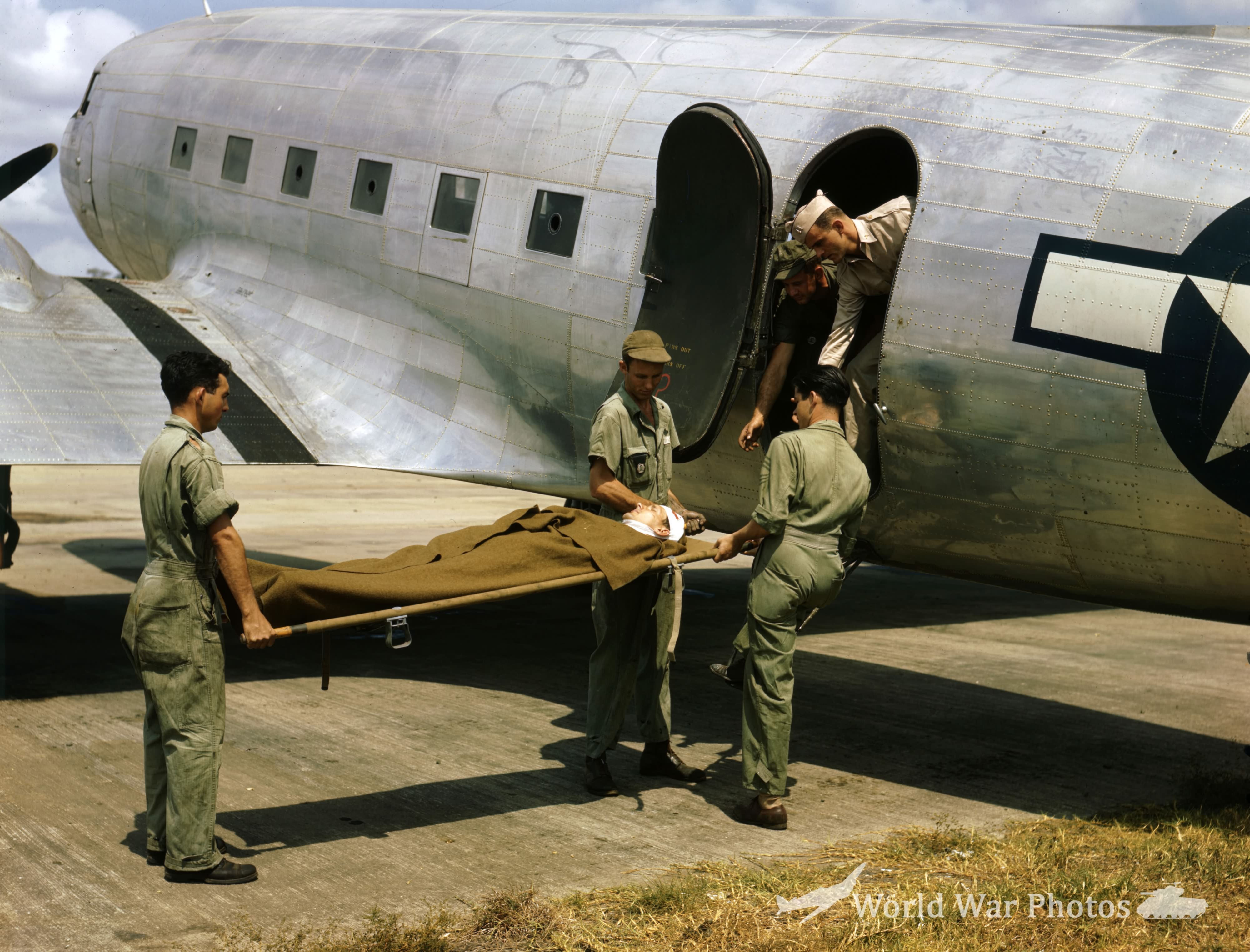 C-47 Evacuation of Wounded