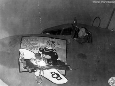 Lt Gen Sultan In His C-47 Skytrain