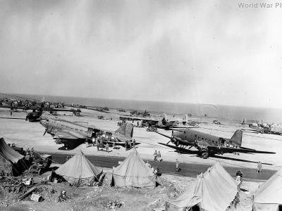 The invasion of Iwo Jima
