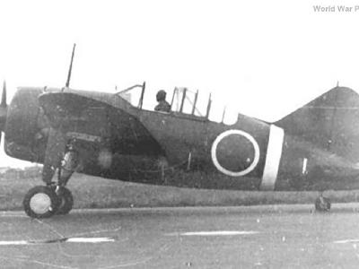 F2A Buffalo captured by the Japanese