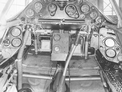 F2A model 339E cockpit
