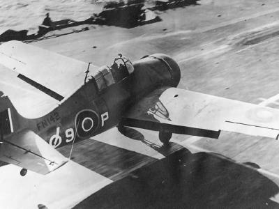 British F4F Martlet Mk IV FN142 (Operation Anvil/Dragoon)