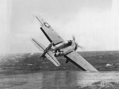 Wildcat floen by Lt Julius Brownstein 1943