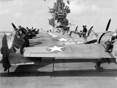 Wildcats avoard USS Ranger, Operation Torch