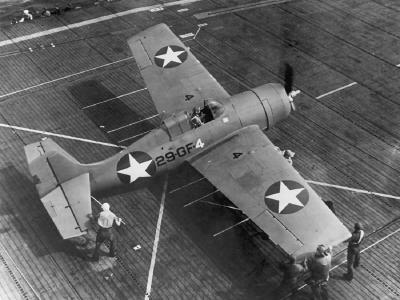 Grumman F4F 29-GF-4 of the VGF-29 furing Operation Torch