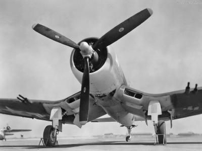 F4U-1C front view