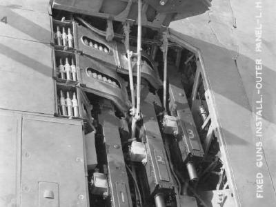 F4U-1 guns installation 1942