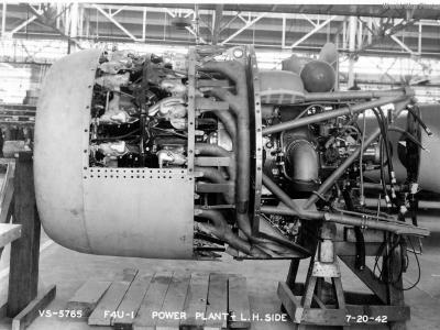 F4U-1 engine 1942