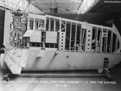 F4U-1 wing skeleton 1942
