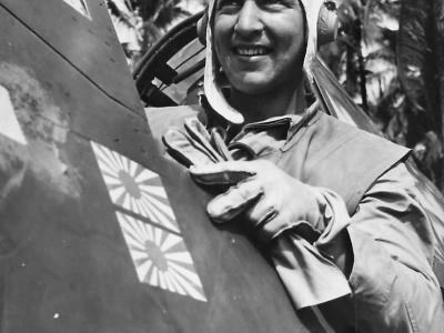 Marine Ace „Murdeous Manny” Segal of VMF-211