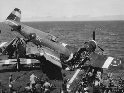 Crashed Hellcat Mk II JW723 6G