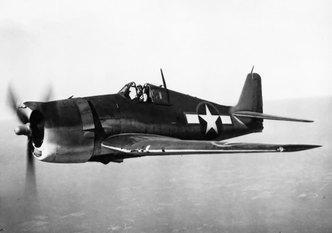 F6F-3 Hellcat in flight 1943 | World War Photos