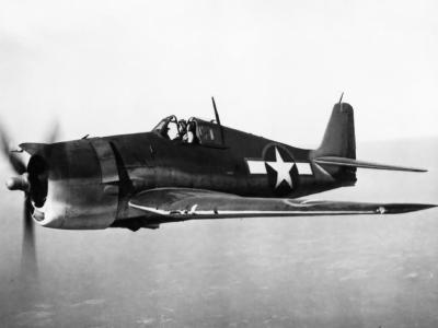 F6F-3 Hellcat in flight 1943