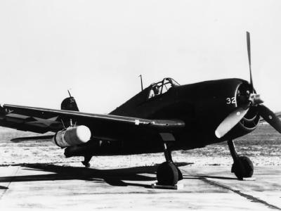 Night F6F-5E Hellcat Bu.No. 70678 at Naval Air Test Center – 18 October 1944