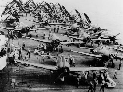 F6F Hellcats USS Franklin CV-13 October 1944