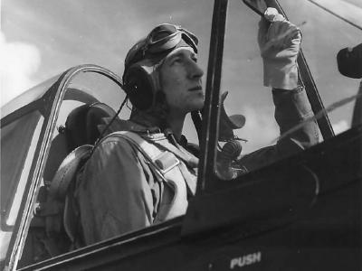 Ace Fred Ackerman of VF-80