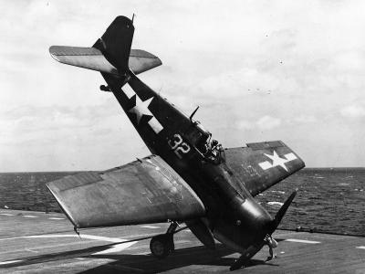 Grumman F6F-3 of VF-31 USS Cabot