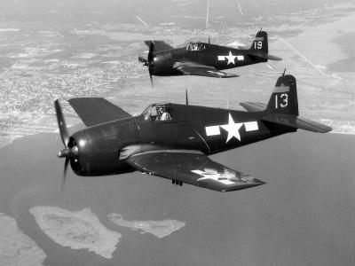 F6F-5s of VF-75 in flight