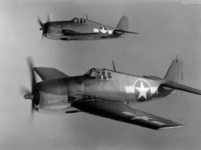 Newly delivered F6F-3 Hellcats