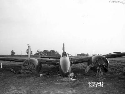 Crashed F7F