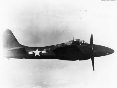 F7F-2N in flight