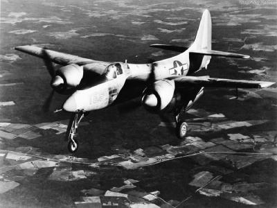 Grumman XF7F-1 23 December 1943