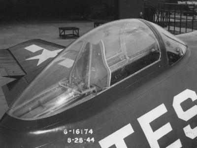 Grumman XF8F Bearcat canopy
