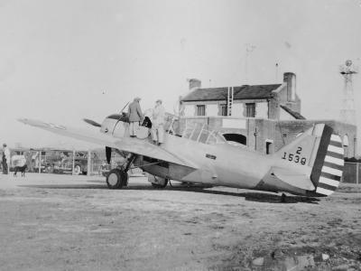 O-47A of the 153rd Observation Squadron