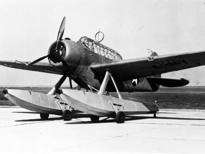 O-47A with floats