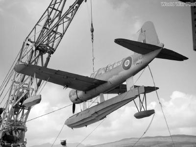 Kingfisher FN672 HMS Pegasus