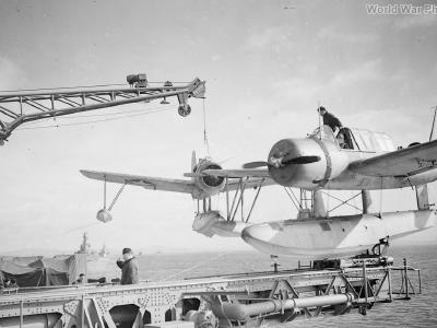 USS South Dakota catapult