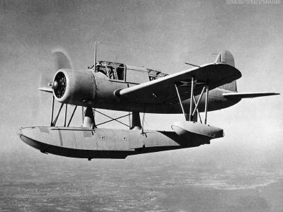 OS2U in flight