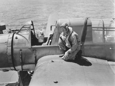 Vought Kingfisher of the USS New Mexico
