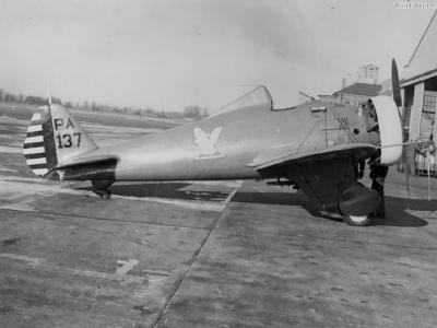 P-26A 33-137 PA137 of the 17th PS, 1th Pursuit Group