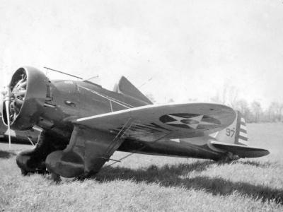 P-26A #97 of the 17th Pursuit Squadron