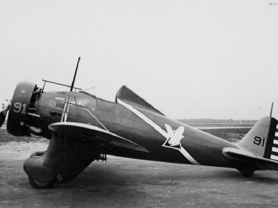 Boeing P-26B 33-191 of the 17th PS, 1st PG