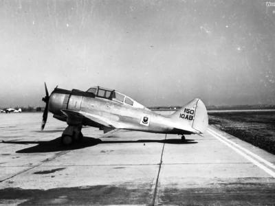 P-35A 41-17476 of the 10th Airbase Squadron Chanute Field
