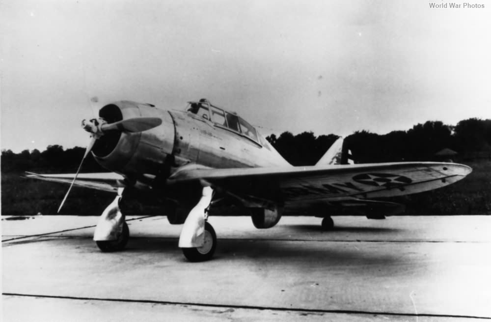Seversky P-35 36-354 at Wright Field 2