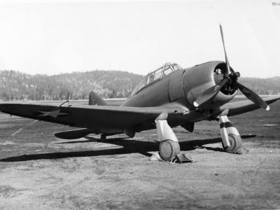 Seversky P-35 at Felts Field 1941