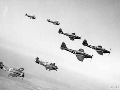 Curtiss H-75s and Battles of No. 88 Squadron RAF