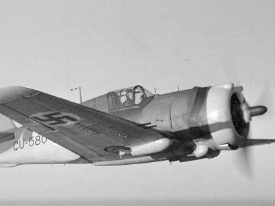 Curtiss H-75A-2 CU-580 Finland 1943 2