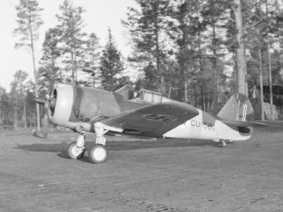 Finnish H-75A-2 CU-581 of the LeLv 12 1943 2