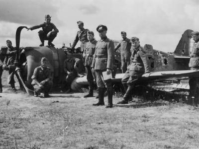 Destroyed French H-75A 5