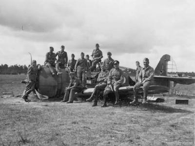 Destroyed French Hawk H-75A 1940 6