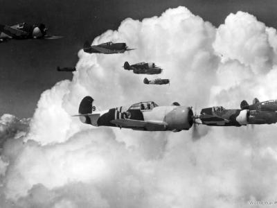 P-36C of the 27th PS, 1st PG September 1939