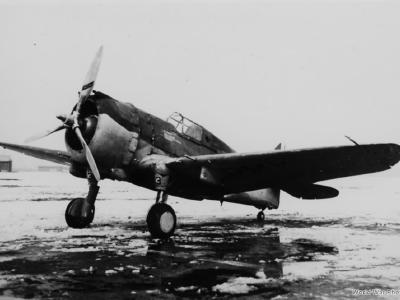 P-36C camouflage test Maxwell Field 1940 2
