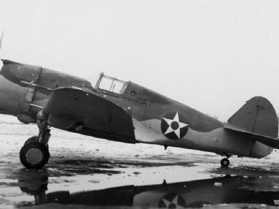 P-36C camouflage test Maxwell Field 1940